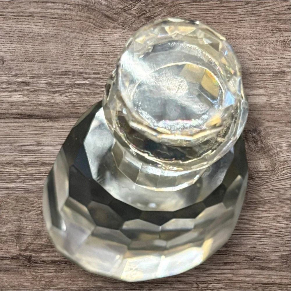 Hennessy XO Cognac Crystal Glass Bottle Paperweight 3.75